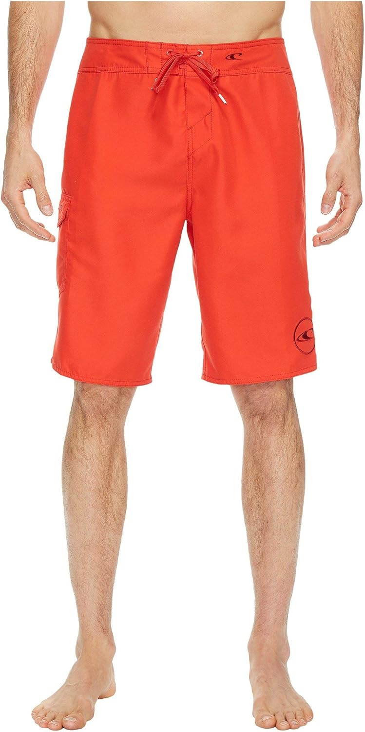 O'NEILL Men's 21 Inch Solid Boardshorts for Ultimate Comfort