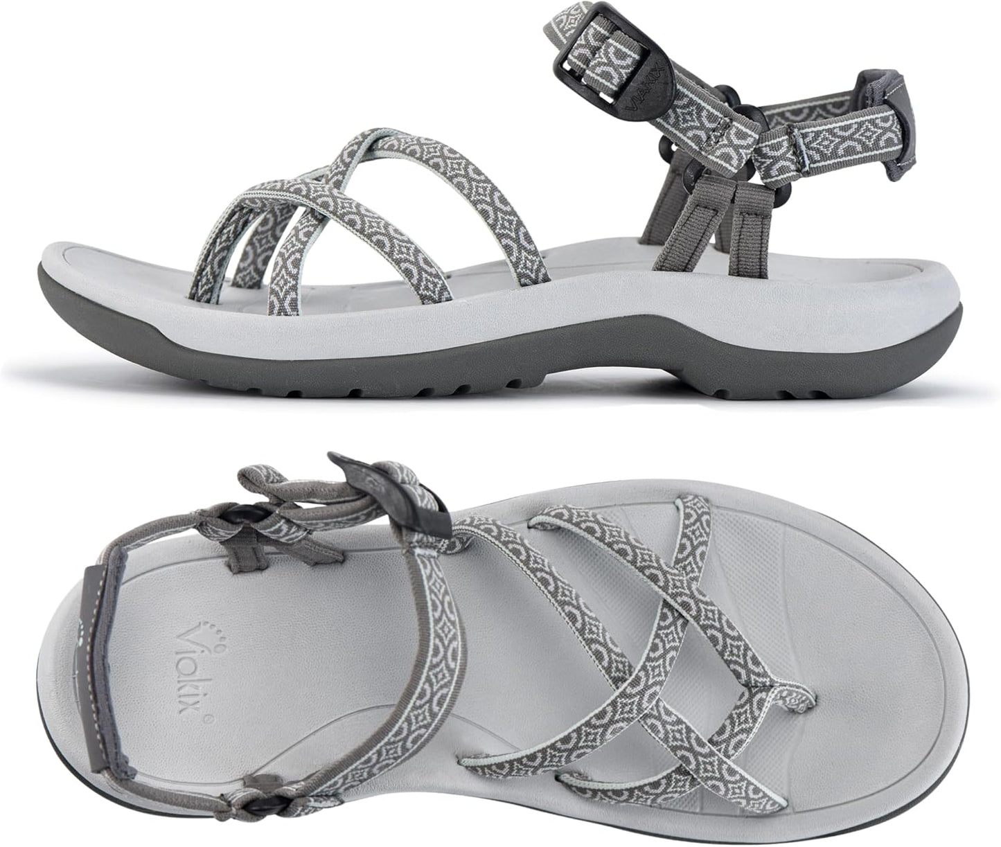 Viakix Women's Walking Sandals for Comfort and Style Outdoors