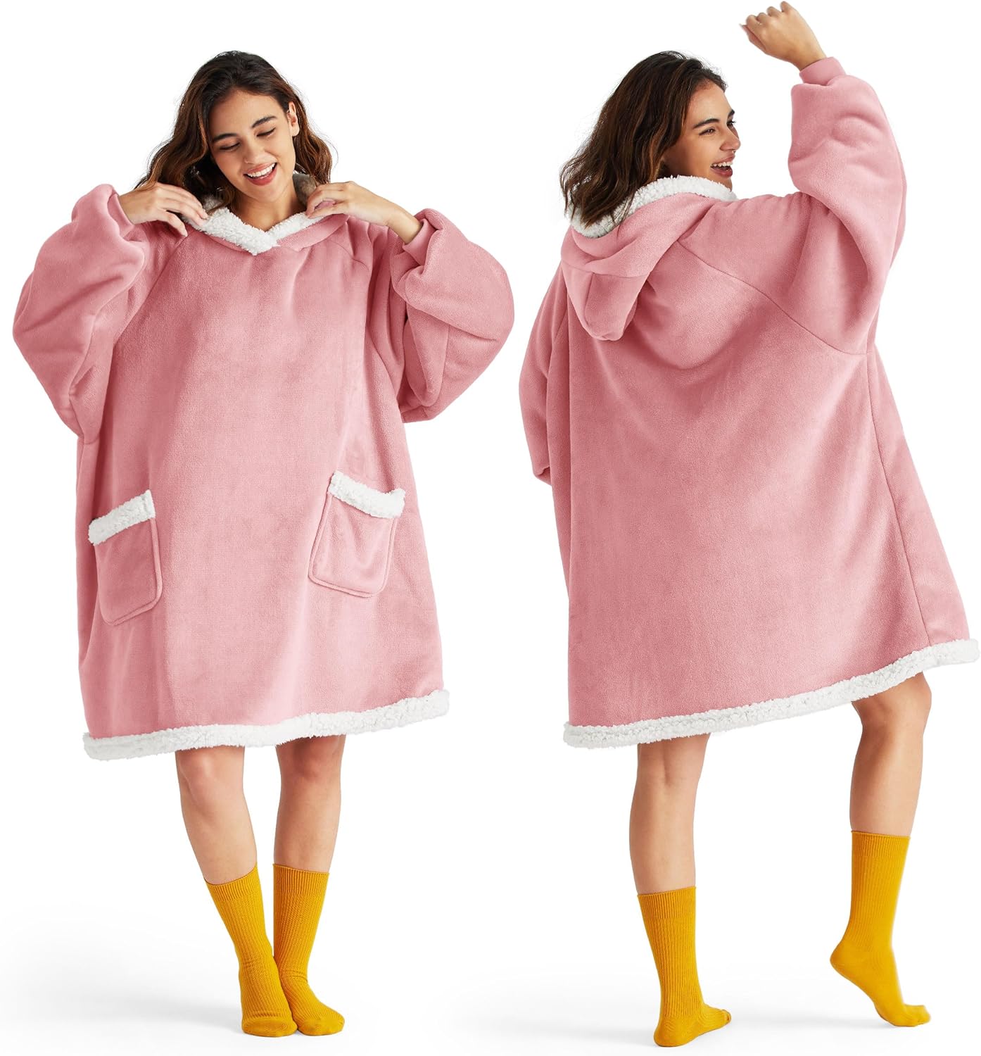 Bedsure Blanket Hoodie for Ultimate Comfort and Warmth