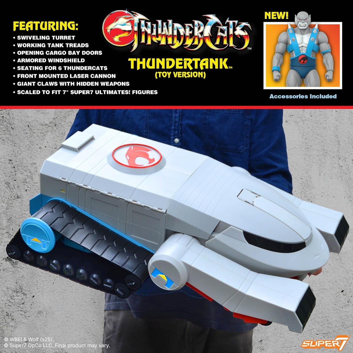 Super7 Thundercats ULTIMATES! Thundertank with Panthro Review