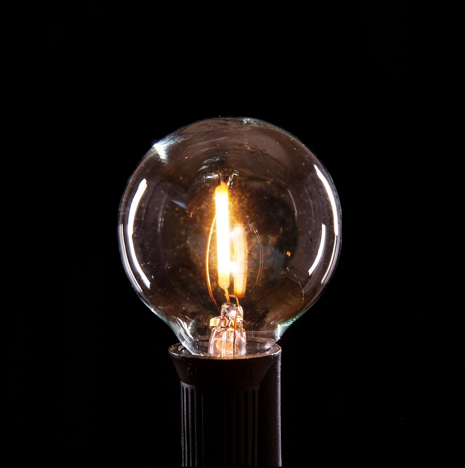 G40 LED Filament Clear Bulbs - Box of 25 Replacement Bulbs