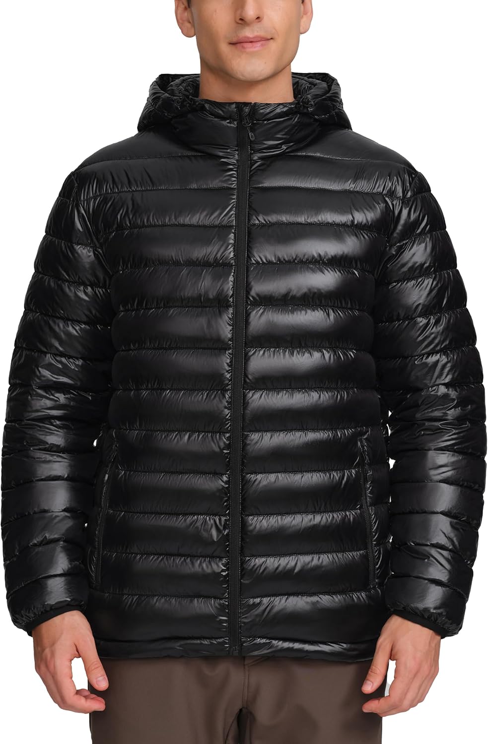 Pioneer Camp Mens Lightweight Packable Puffer Jacket for Winter
