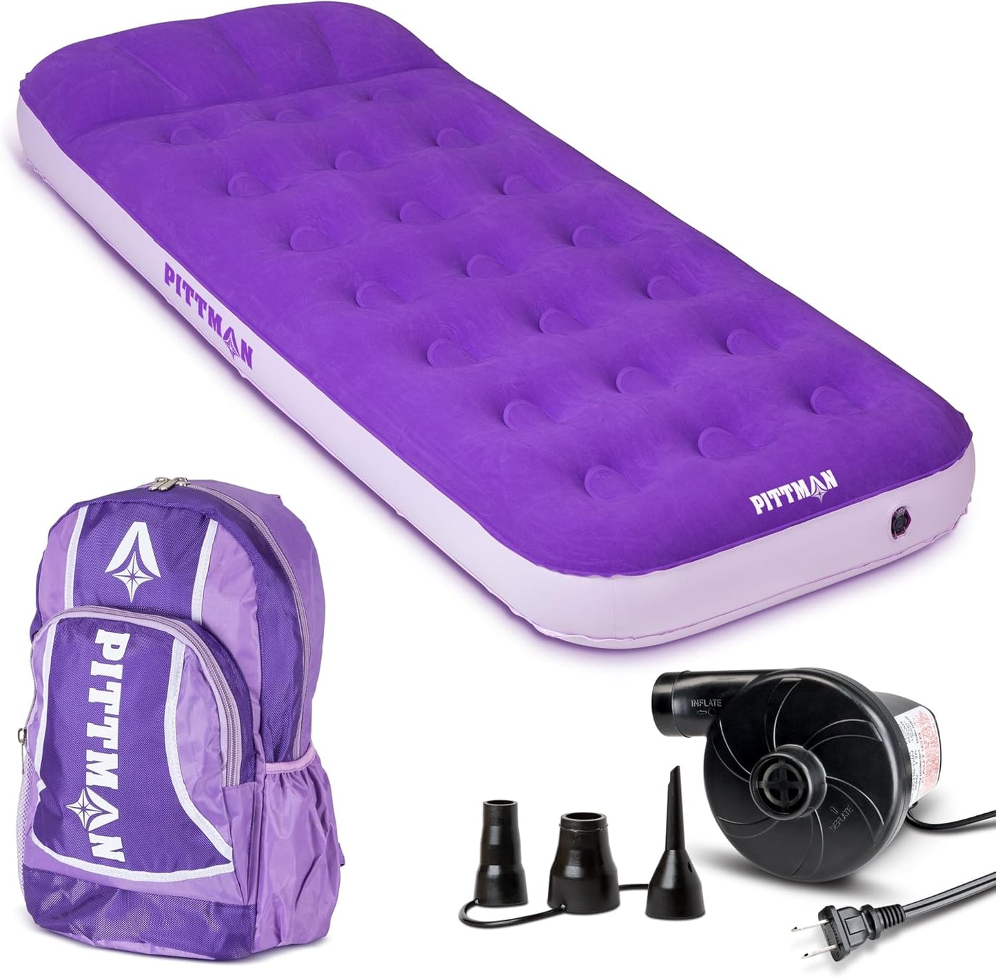 Pittman Outdoors Portable Battery Powered Air Pump for Kids