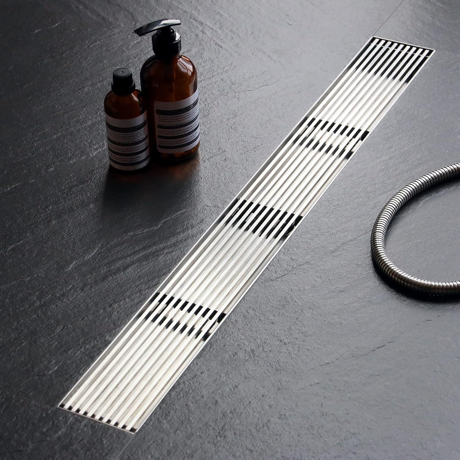 Sharpeye 24 Inch Linear Shower Drain with Removable Grate