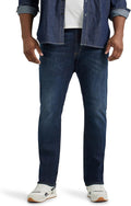 Lee Men's Big & Tall Extreme Motion Athletic Taper Jean - Moves leg