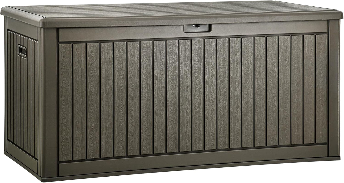 YITAHOME 260 Gallon Extra Large Deck Box for Outdoor Storage
