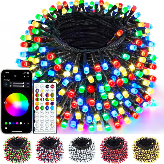 240LED Smart Color Changing Christmas Lights for Festive Decor