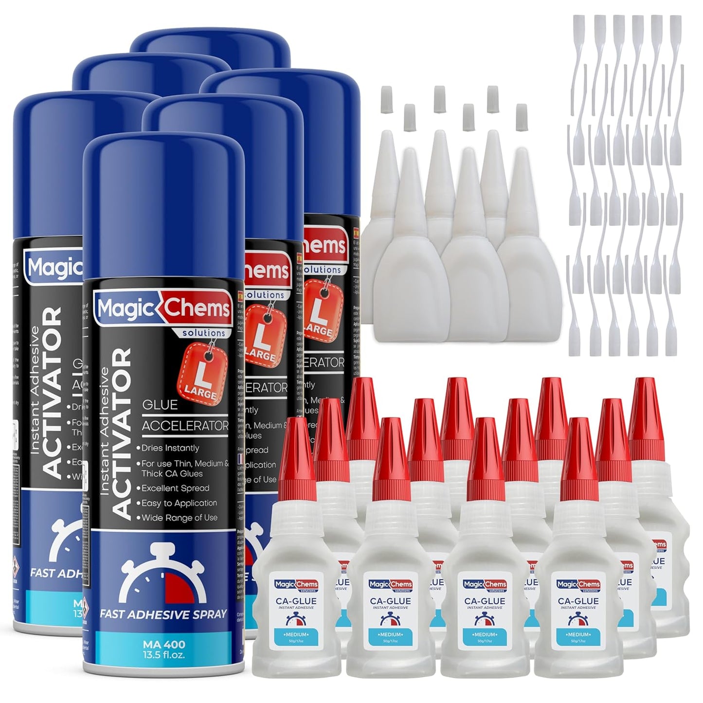 CA Glue with Activator for Strong Bonding and Instant Repairs