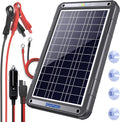 12V Solar Car Battery Charger 12W MPPT Trickle Maintainer - Reliable