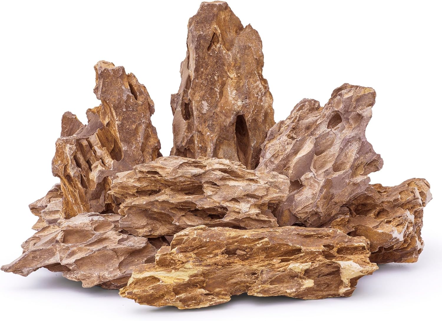 Natural Dragon Stone Aquarium Rocks for Aquascaping and Decor