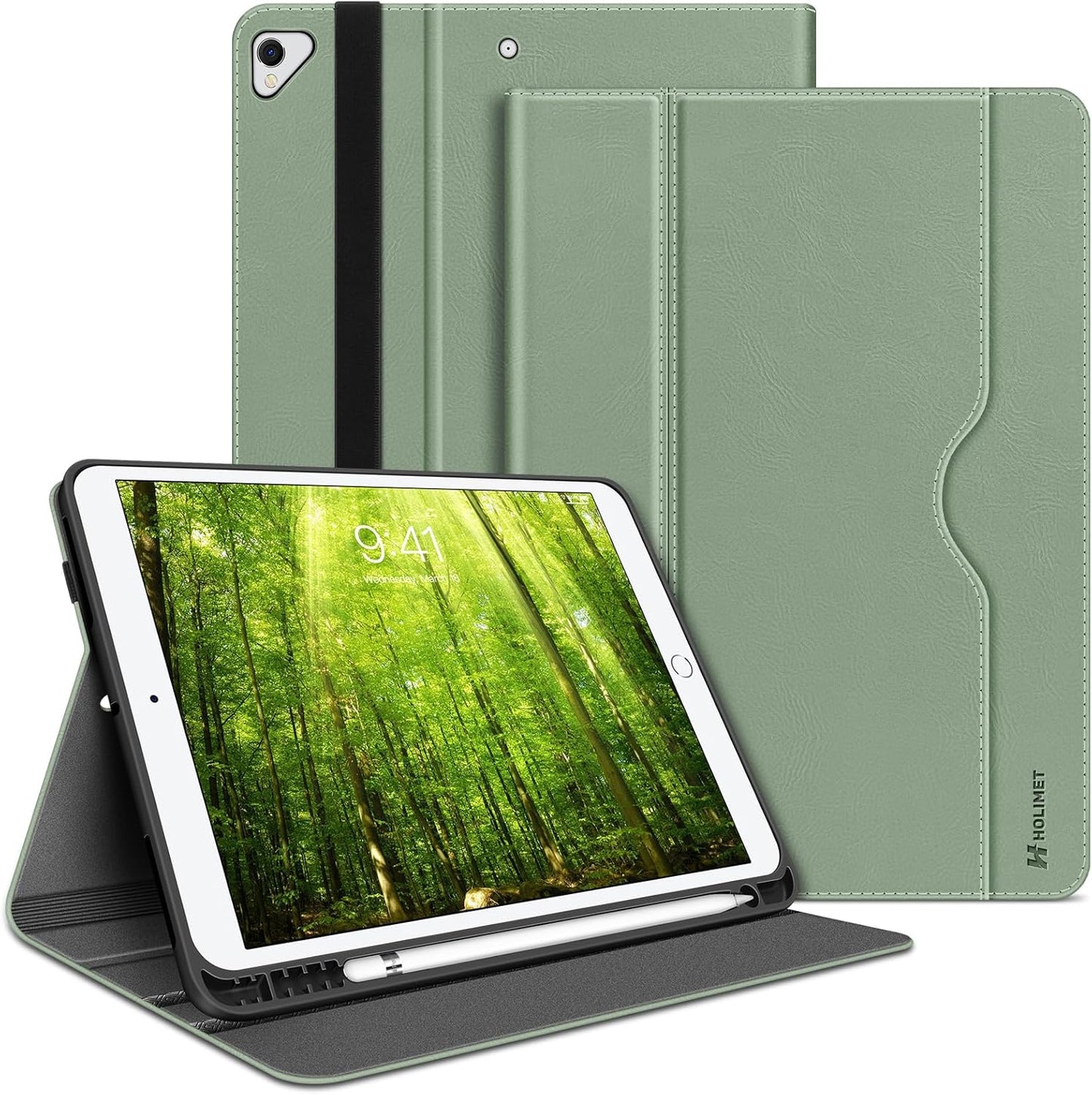 H HOLIMET Case for iPad Air 3rd Gen with Smart Cover & Stand