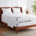 Bedsure Deep Pocket California King Sheet Set - Cooling, Fits 21in