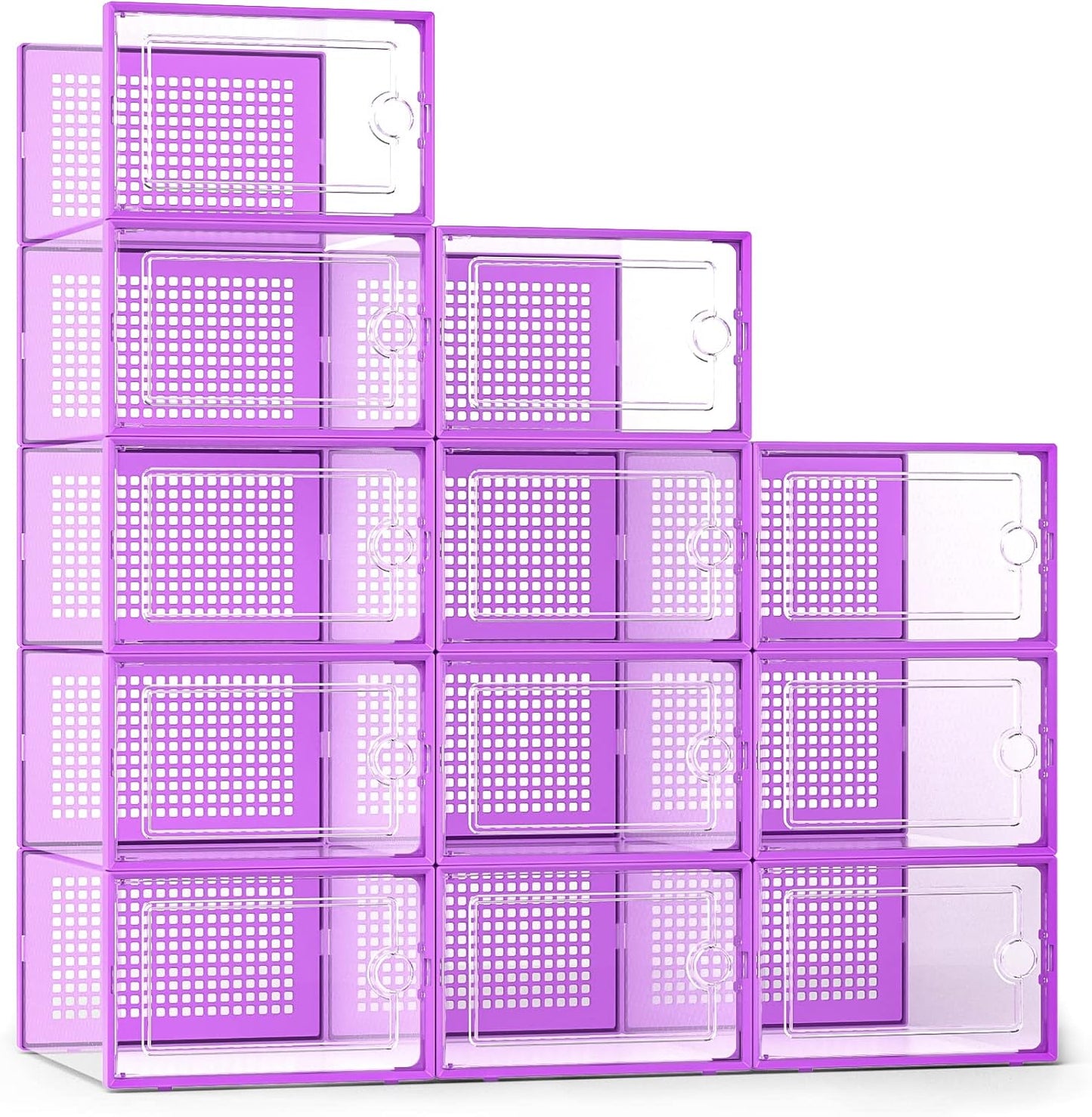 Kuject X-Large Shoe Storage Boxes Organizers for All Your Needs