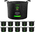 VIVOSUN 30 Gallon Grow Bags 10-Pack - Reinforced Fabric Planters