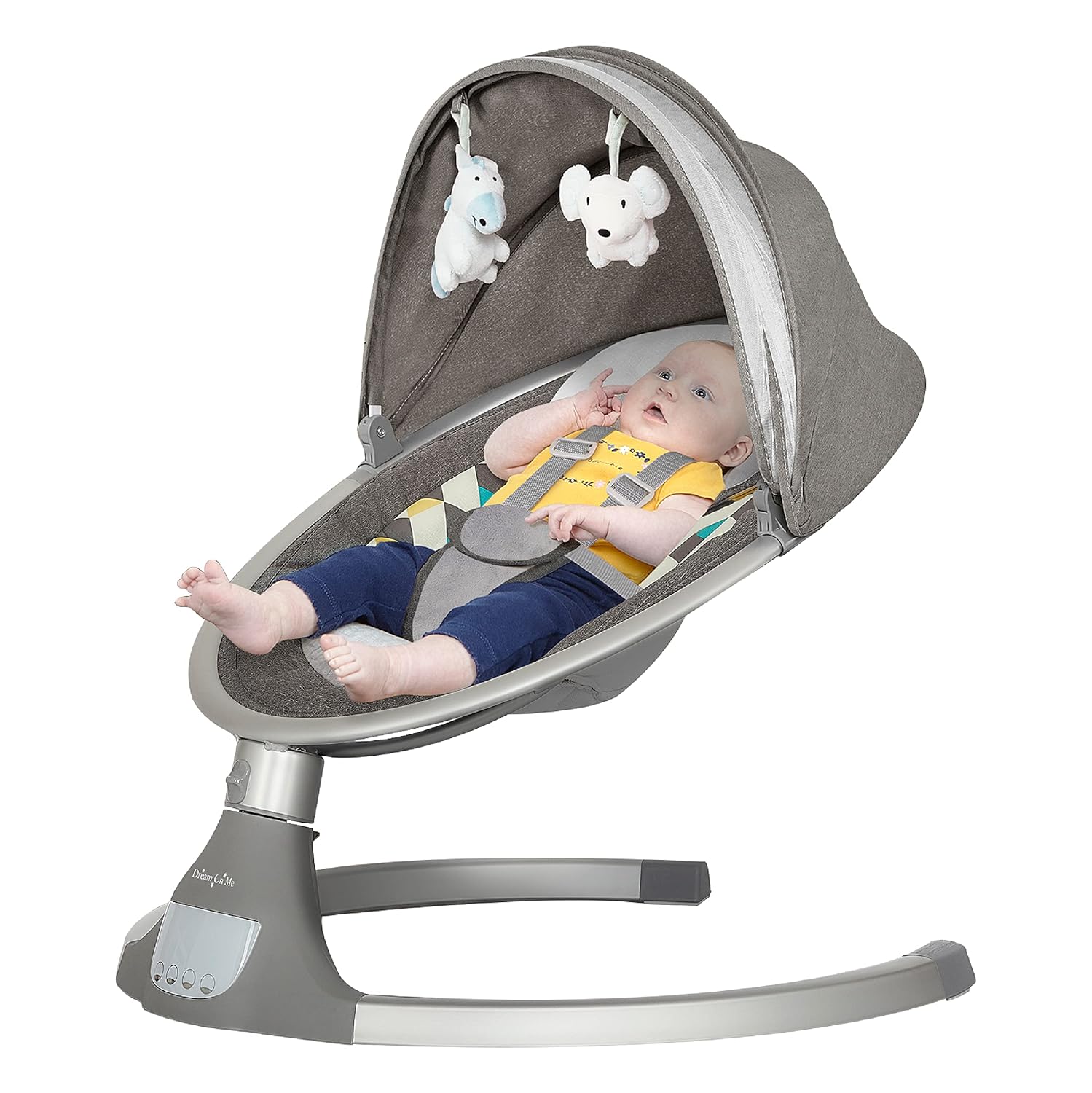 Dream On Me Zazu Baby Swing with Bluetooth and Remote Control