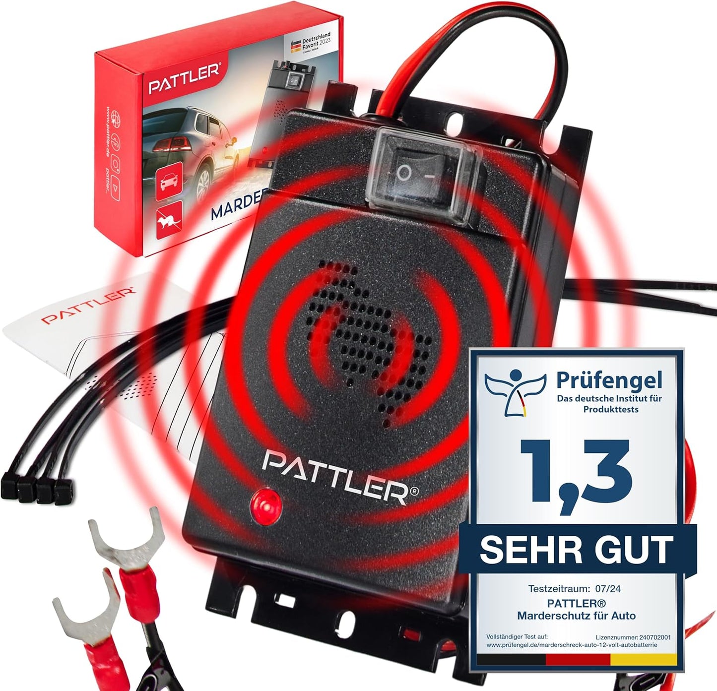Ultra Sonic Car Engine Mouse Deterrent - PATTLER
