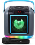 Singing Machine Cube Mini Karaoke System - Portable Rechargeable