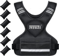 Feyachi Adjustable Weighted Vest - Balanced Resistance for Cardio