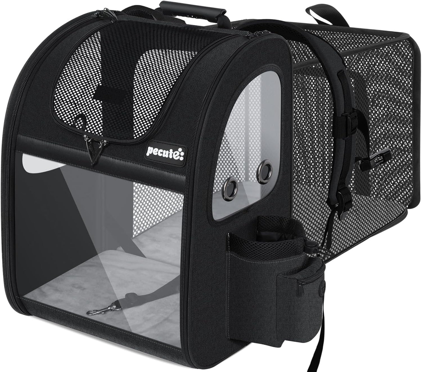Pecute Pet Carrier Backpack for Small Dogs and Cats Travel