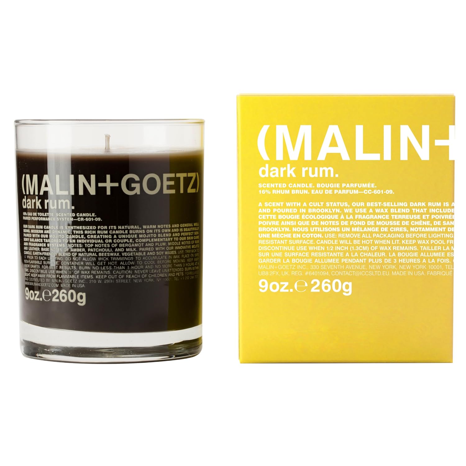 Malin+Goetz Highly Scented Luxury Wax Blend Candles Gift Set