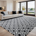 Sour Lemon Soft Fluffy Area Rug for Bedroom and Living Room Decor