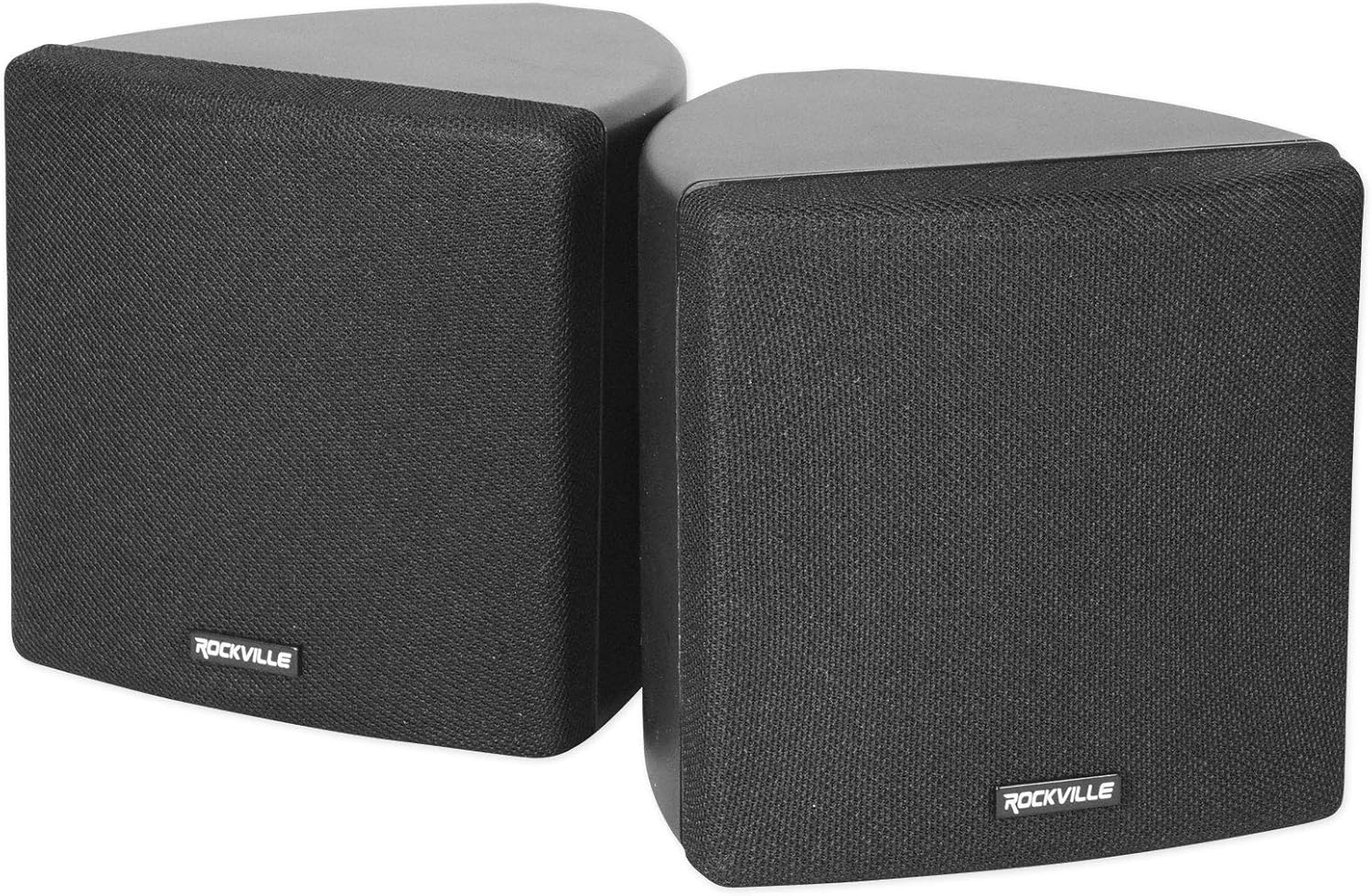 Rockville 30W RMS 3.5in Home Theater Wall Speakers for Sound