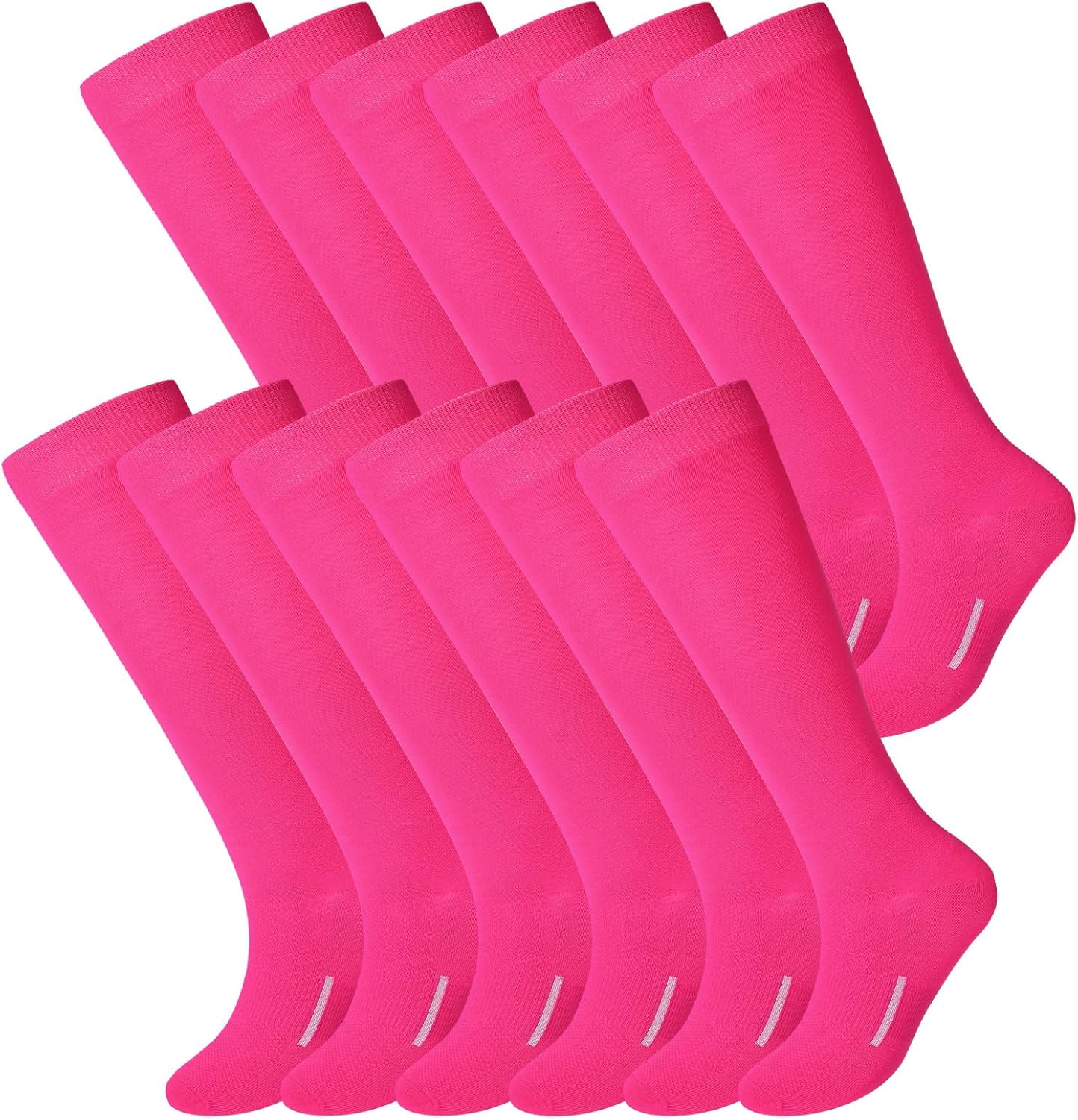 Haysandy Youth Socks Bulk for Soccer Football Softball Baseball