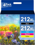 Remanufactured 212XL Ink Cartridge High Capacity for Epson Printers