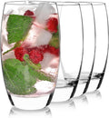 Luigi Bormioli Crescendo Highball Glasses Set of 4 - Elegant 20 oz
