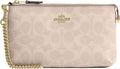 Large Wristlet W Chain for Women - Crossgrain Leather Wallet