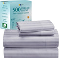 King Sheet Set Deep Pocket 500 TC Sateen - Cooling, Snug Fit