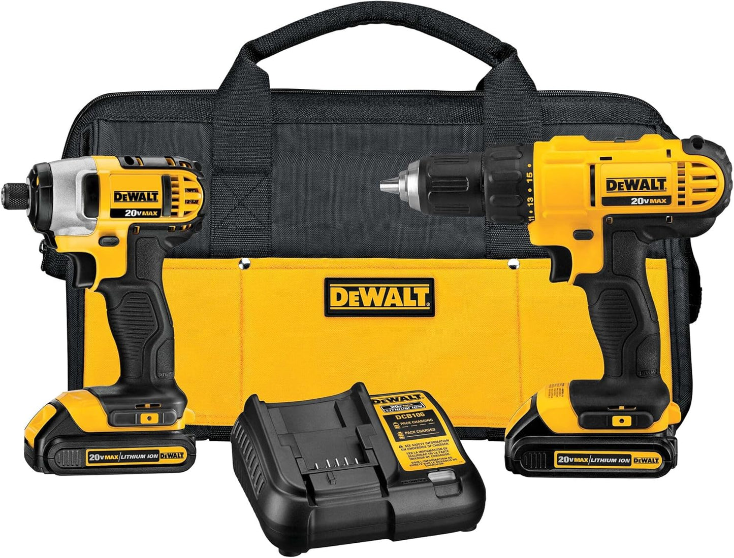 DEWALT 20V MAX Cordless Drill and Impact Driver Combo Kit Review