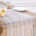 White Pearl Table Runner Tulle Set of 6 - Elegant Lace Decor