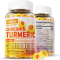 Sugar Free Turmeric Curcumin Filled Gummies 550mg - Pineapple Flavor