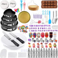 540PCS Cake Decorating Kit - Complete Baking Supplies Set