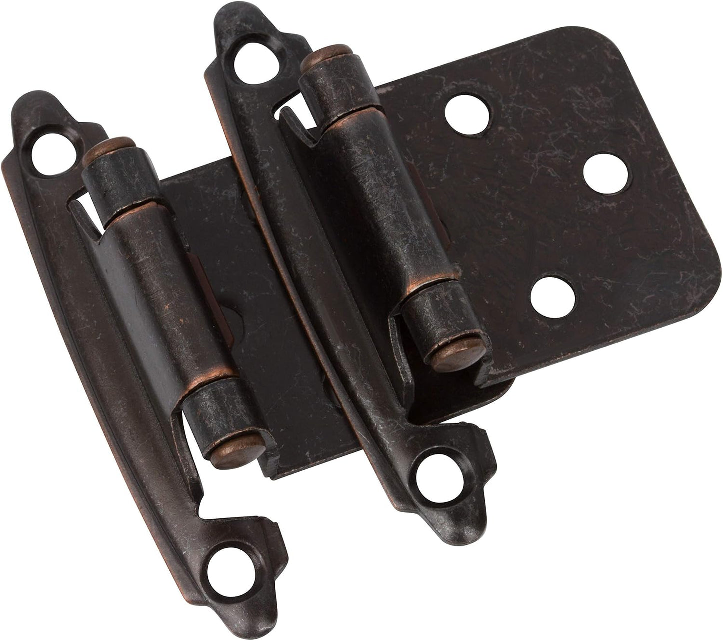 DecoBasics Oil Rubbed Bronze Cabinet Hinges for Kitchen Cabinets