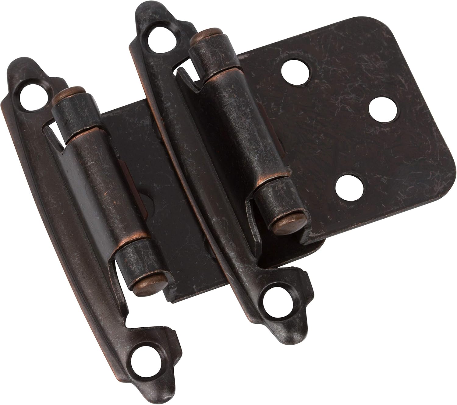 DecoBasics Oil Rubbed Bronze Cabinet Hinges for Kitchen Cabinets