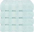 American Soft Linen Salem 100% Cotton 4 Piece Bath Towels - Mint