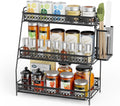 Vintage 3 Tier Spice Rack Organizer for Kitchen Counter - Retro