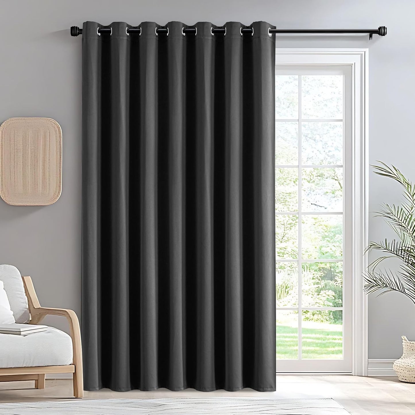 Blackout Sliding Door Curtains for Energy Saving and Comfort