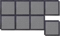 OrangeStar Interlocking Rubber Floor Mats 21x21 in - Anti-Fatigue