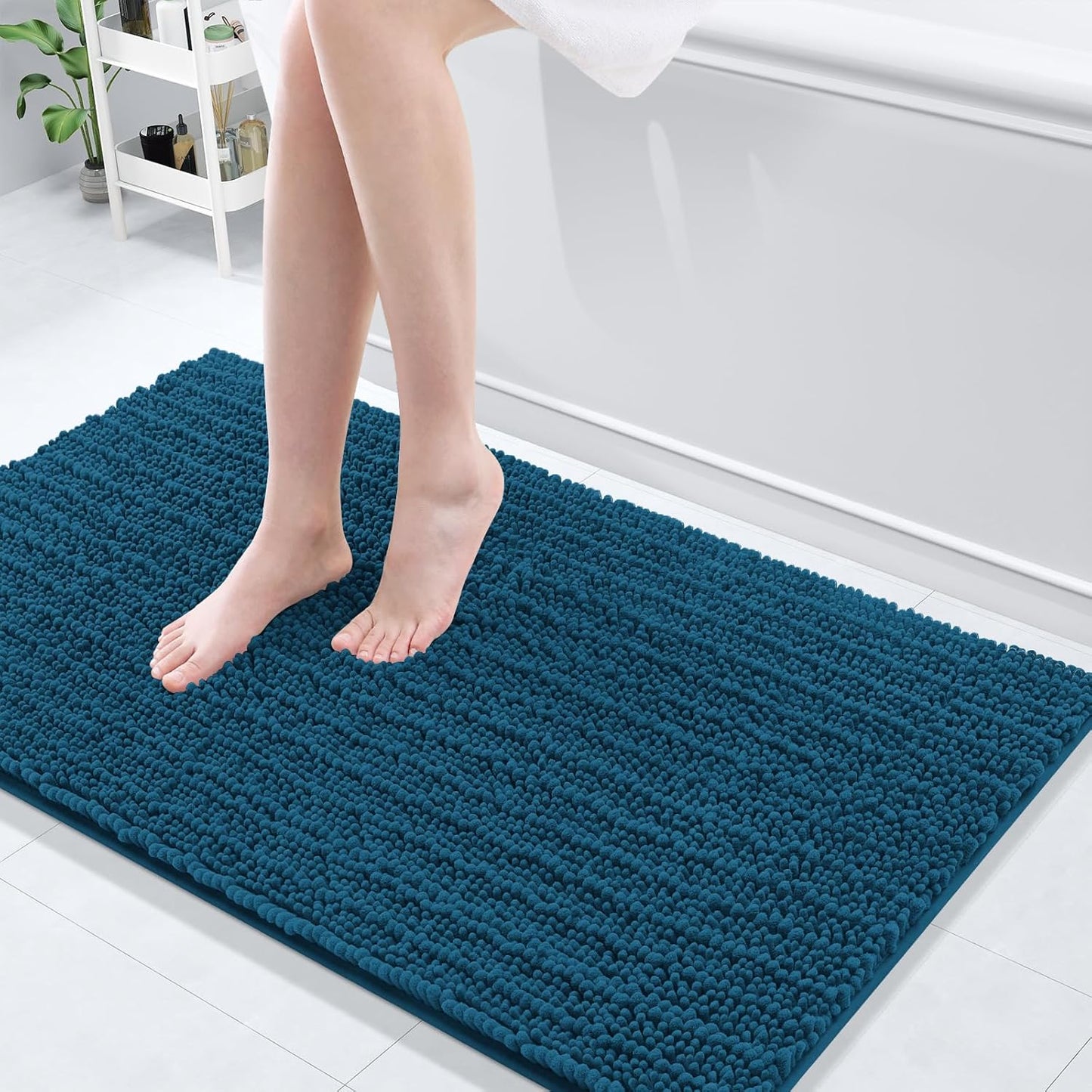 Arotive Luxury Chenille Bathroom Rug Mat for Comfort