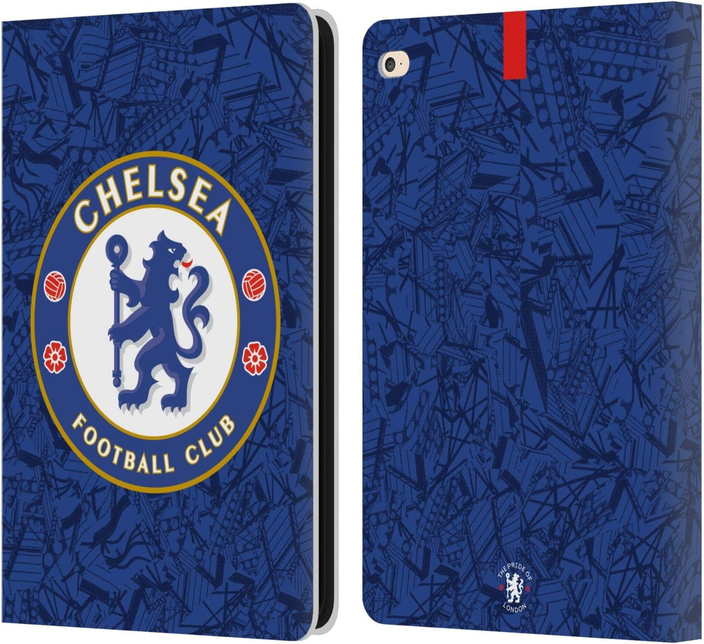 Chelsea Football Club Home Kit Leather Flip Case for iPad Air 2