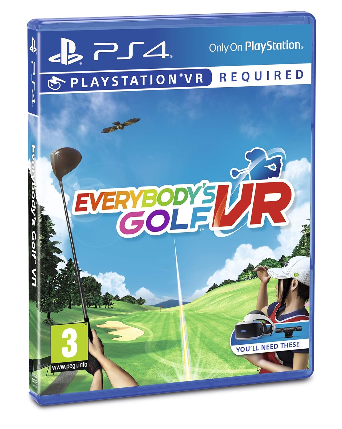 Immerse in Virtual Reality Golf - Everybody's Golf VR