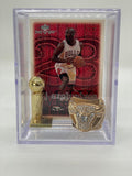 Chicago Bulls Replica 1997 Championship Ring Shadowbox - Mini Display