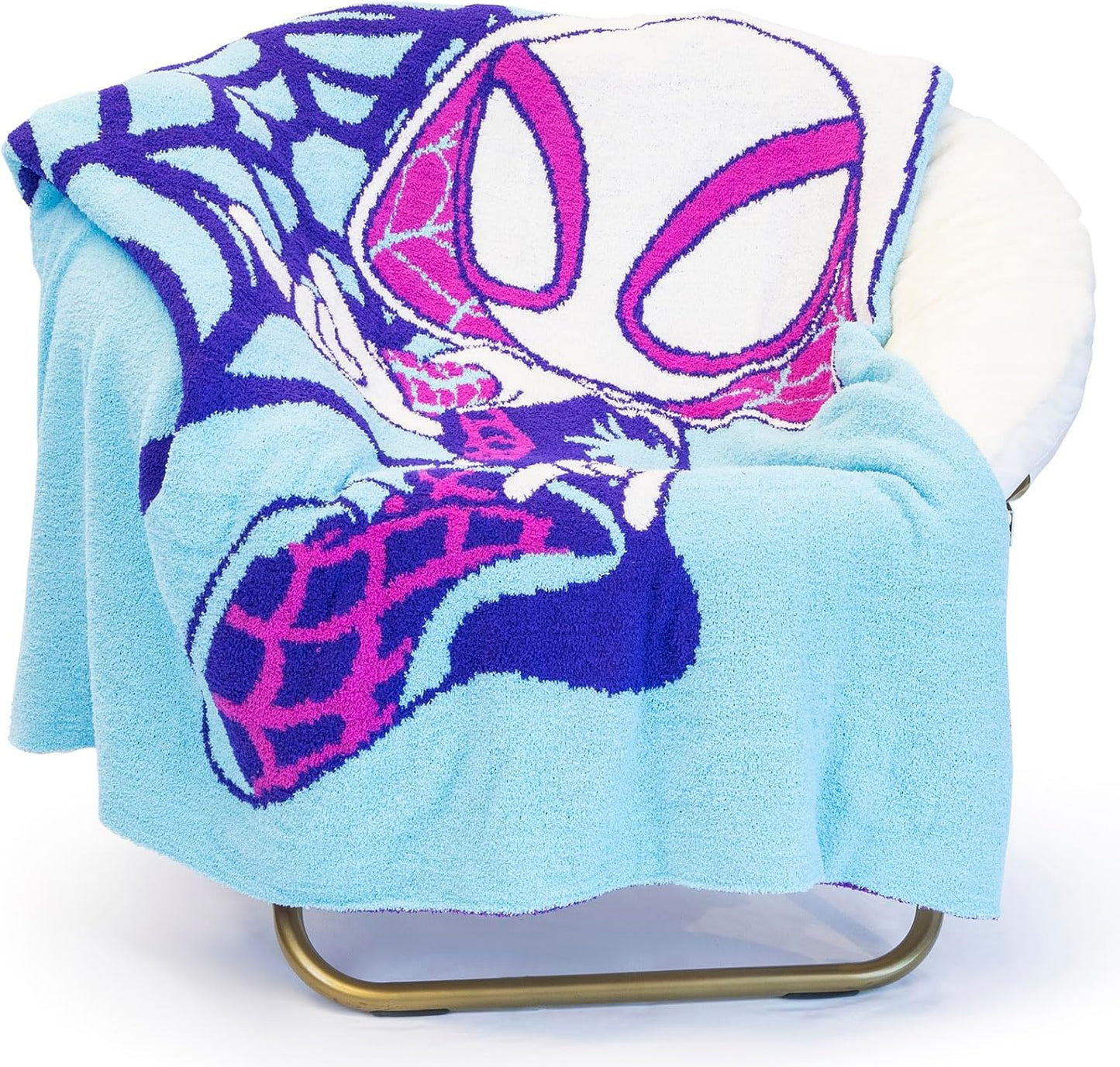 Marvel Spidey & His Amazing Friends Ghost Spider Throw Blanket