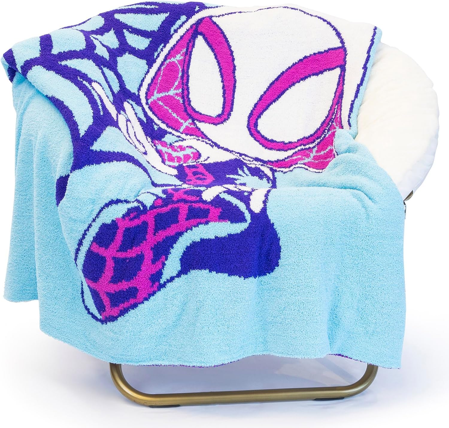 Marvel Spidey & His Amazing Friends Ghost Spider Throw Blanket