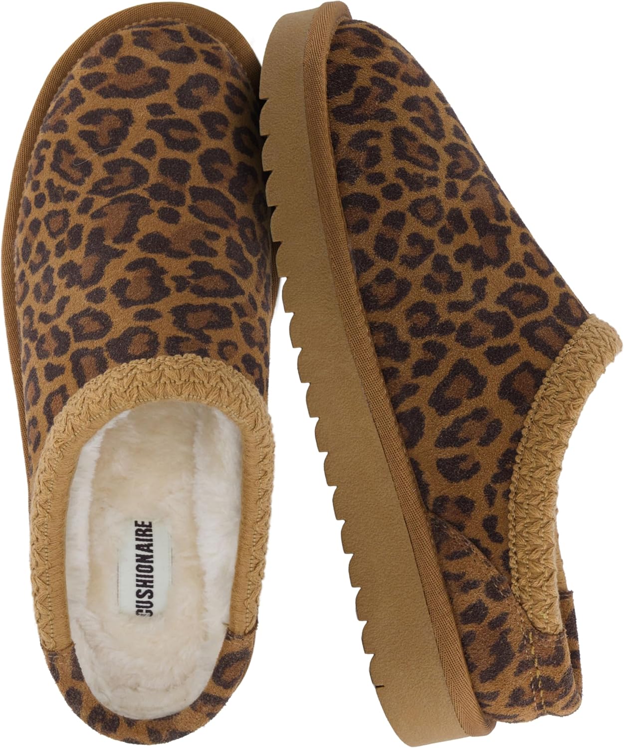 CUSHIONAIRE Keto Womens Slippers with Memory Foam Comfort