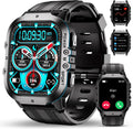 OUKITEL BT20 Military Smart Watch for Men - Rugged 15 Day Battery