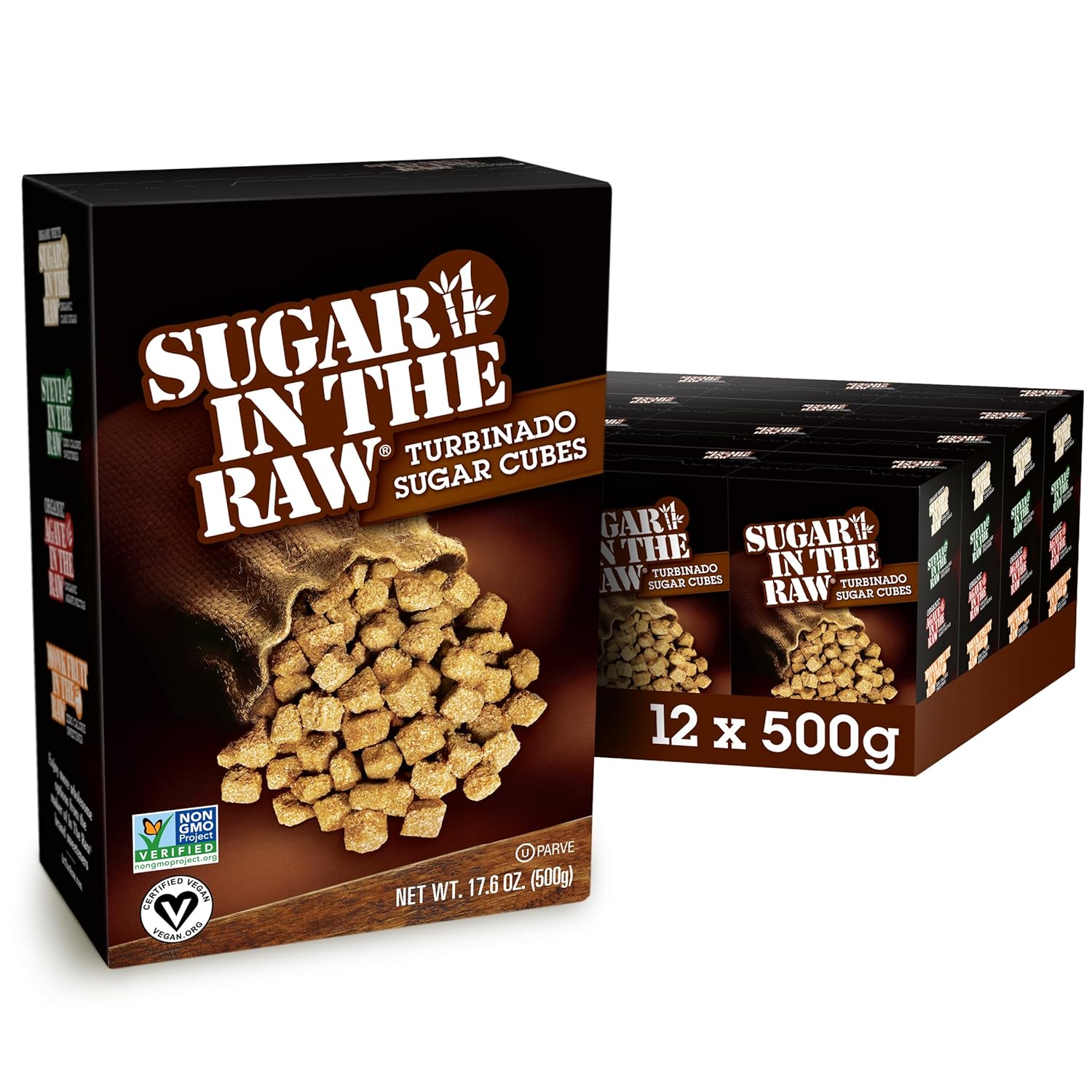 Sugar In The Raw Granulated Turbinado Cane Sugar Cubes for Drinks